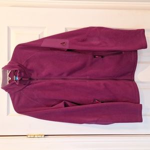 Women's Eddie Baurer zip up Fleece jacket